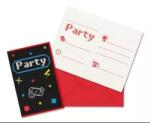 Procos Gamer Party meghívó borítékkal - 6 db-os (93778) - ejatekok