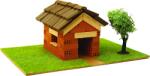 DOMUS Model asamblat Domus Kits - Casă cu cărămizi reale, set pentru începători 2 (40112)