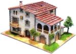 DOMUS Model asamblat Domus Kits - Casă Emporda, Model cu cărămizi adevărate