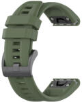 BSTRAP Silicone Carson szíj Garmin Fenix 5s / 5s Plus / 6s / 6s Pro / 7s / 8 43mm, army green