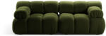 Micadoni Canapea modulara Bellis cu 2 module si tapiterie boucle, verde (MIC_2S_213_F1_BELLIS5) Canapea