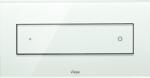 Viega Clapeta actionare rezervor WC incastrat, Viega Visign for Style 12, sticla transparenta, 687878 (687878)
