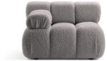 Micadoni Modul Bellis cu tapiterie boucle, gri deschis (MIC_1SL_213_F1_BELLIS3) Canapea