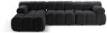 Micadoni Coltar modular Bellis cu 3 module si tapiterie boucle, grafit (MIC_SET5L_213_F1_BELLIS4)
