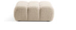 Micadoni Puf Bellis cu tapiterie boucle, bej deschis (MIC_POUF_213_F1_BELLIS1)
