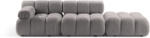 Micadoni Canapea modulara Bellis cu 3 module si tapiterie boucle, gri deschis (MIC_SET3L_213_F1_BELLIS3) Canapea