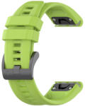 BSTRAP Silicone Carson szíj Garmin Fenix 5 / 6 / 6 Pro / 7 / 8 / E 47mm, fruit green