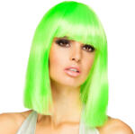 Boland Paróka, vállig érő, neon zöld