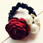 HARAHU Elastic pentru păr EX-1633 - Roșu KP1633
