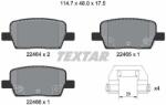 TEXTAR fékbetétkészlet, tárcsafék TEXTAR 2246401 (2246401)