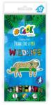 Victoria színes ceruza készlet, háromszögletű, "Wildlife", 12 különböző szín (HY CP12A1)