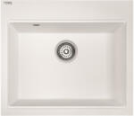 Laveo TAU 6 egymedencés mosogató, fehér (SRT_610Y) - mosibolt