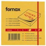 Bluering Fornax öntapadó jegyzettömb, 75x75 mm, 80 lap, neon narancs (A-05565435)
