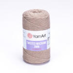 YARNART twisted 3mm macrame kifésülhető fonal 768 cappuccino