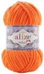 alize velluto plüss, zsenília fonal 550 - Narancs