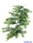  Mű örökzöld ág 66cm C - Zöld