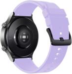 Hurtel Szilikon csereszíj Huawei Watch GT 2/3/4/2 Pro/3 Pro/GT 2e (46mm) - lila