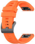 BSTRAP Silicone Carson curea pentru Garmin Fenix 5s / 5s Plus / 6s / 6s Pro / 7s / 8 43mm, orange