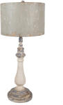 Clayre & Eef Veioza fier bej gri vintage 33x75 cm E27 (5LMC0040)