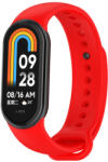 BSTRAP Silicone curea pentru Xiaomi Smart Band 8 / 9, red