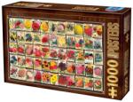 D-Toys - Puzzle Flowers Posters - 1 000 piese