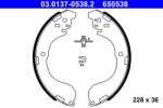 ATE Set saboti frana ATE 03.0137-0538.2 (03.0137-0538.2) - automobilus