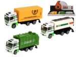 Mikro Trading Autocamion auto metalic 12cm, care rulează liber 3ways 12pcs în DBX