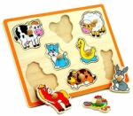 Viga Toys Puzzle din lemn - fermă - babymall - 41,00 RON