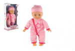 Teddies Păpușă pentru copii 30cm corp moale roz în cutie 17x33x10cm Papusa