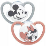 Nuk Suzeta Mickey Mouse 6 - 18 m, 2buc