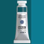 Lefranc Bourgeois L&B Linel extra fine gouache festék, 14 ml - 070, turquoise deep