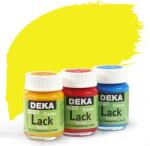 Deka Color Lack fényes akrilfesték 25 ml - 04 citromsárga