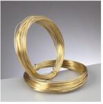  Ékszer drót, 0, 8 mm, 6 m - sárgaréz