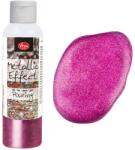 Viva Decor Pouring Metallic Effect festék, 120 ml - magenta