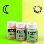 DEKA Color Disco sötétben világító festék - 05 sárga