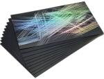 ESSDEE karcfólia karckép készítéshez, 10 db, 101x152 mm - szivárványos