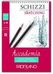 Fedrigoni Accademia rajz- és vázlattömb, 120 g, 50 lap - A4, spirálos