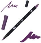 Tombow abt dual brush pen kétvégű filctoll - 679, dark plum