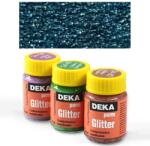 Deka Perm Glitter csillámos textilfesték 25 ml - 58 türkiz