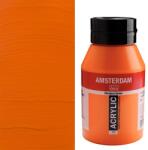 Royal Talens Amsterdam akrilfesték, 1000 ml - 276, azo orange