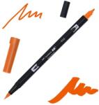 Tombow abt dual brush pen kétvégű filctoll - 905, red