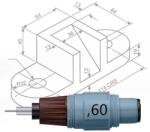 rOtring Isograph csőtollhegy - 0, 60 mm