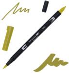 Tombow abt dual brush pen kétvégű filctoll - 076, green ochre