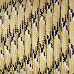  Paracord 550, méterben, 4 mm - camo sivatag