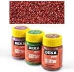 Deka Perm Glitter csillámos textilfesték 25 ml - 15 piros