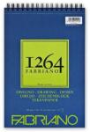 Fedrigoni 1264 univerzális rajztömb, 180 g - A4, felül spirálos