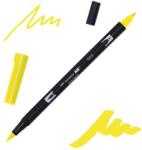Tombow abt dual brush pen kétvégű filctoll - 055, process yellow