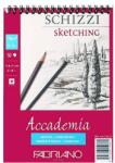 Fedrigoni Accademia rajz- és vázlattömb, 120 g, 50 lap - A5, spirálos