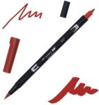 Tombow abt dual brush pen kétvégű filctoll - 837, wine red