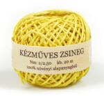  Kenderzsineg gombolyag 20 m - citromsárga